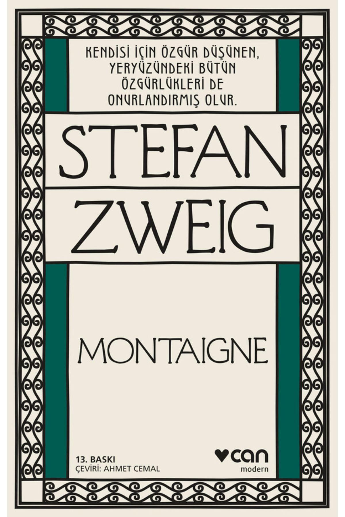 Can Yayınları MONTAIGNE (YENİ KAPAK)