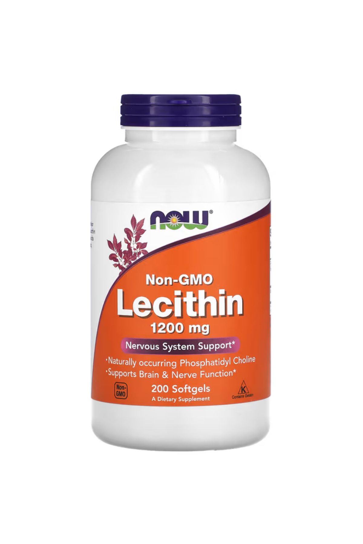 Now Foods , Non-GMO Lecithin, 1,200 mg, 200 Softgels