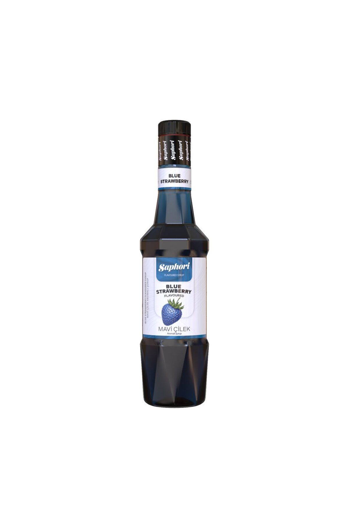 Saphori Mavi Çilek Aromalı Kokteyl Şurubu 700 ML