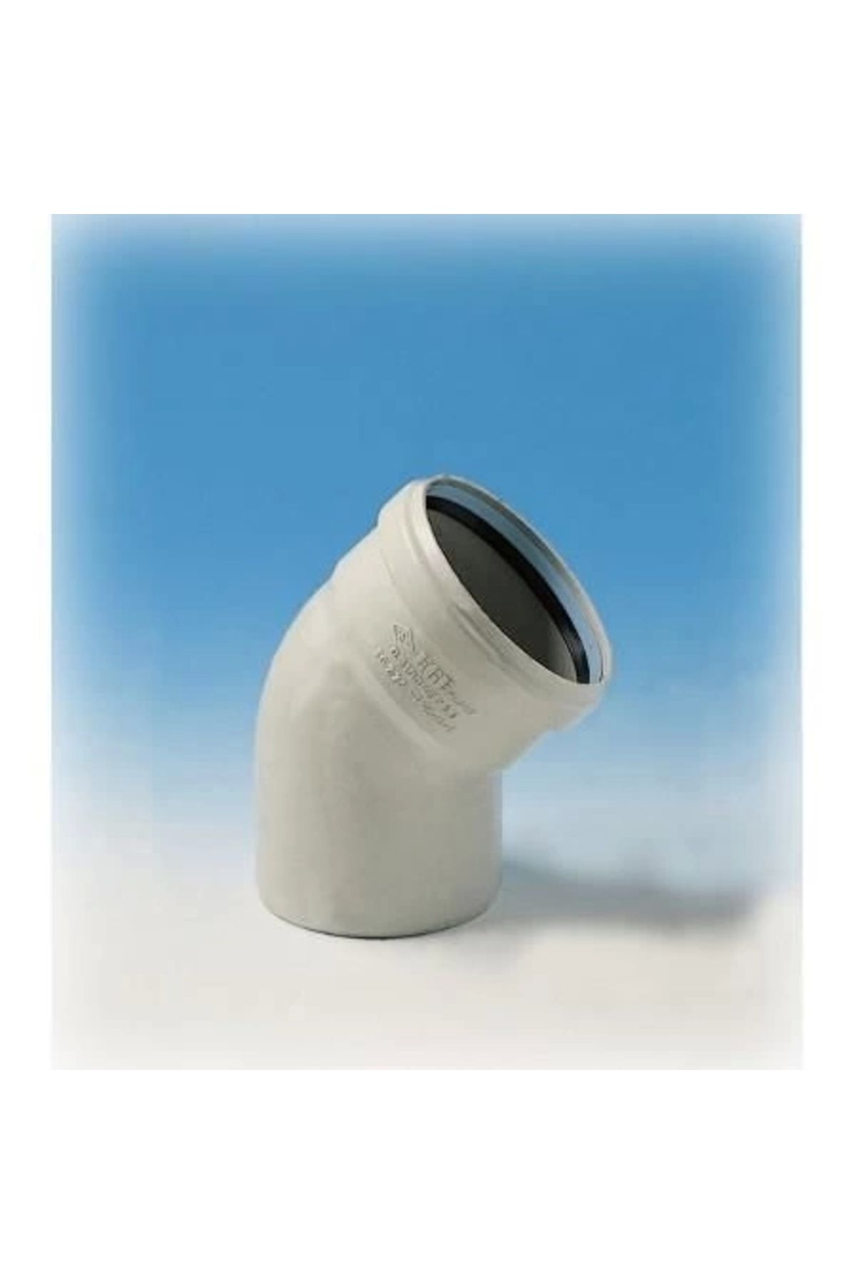 minaydan Ege Yıldız 110X45 Pvc Açık Dirsek 3,2 mm