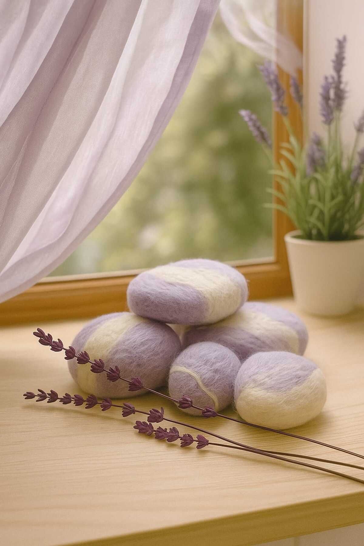SOO SOAP KEÇE SABUN SETİ DEKORATİF LAVANTALI