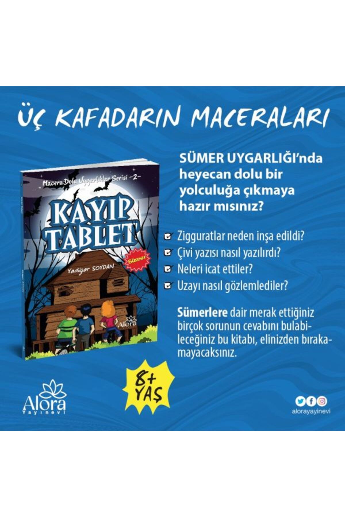 Destek Yayınları Macera Dolu Uygarlıklar - 2 Kayıp Tablet -Sümer