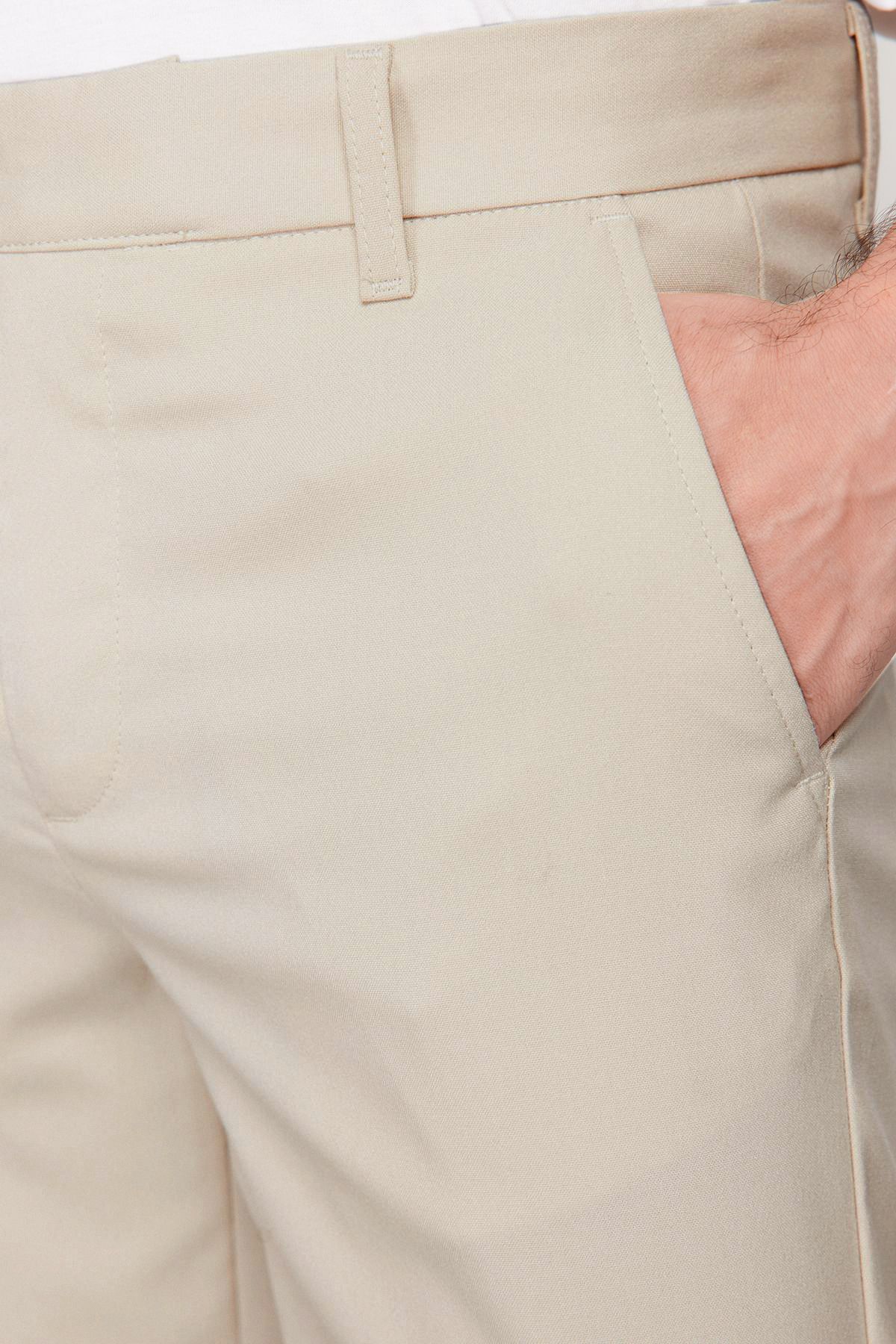 Trendyol Collection-Штани-чинос Tas Slim Fit італійського крою TMNAW23PL00034 з тканини чинос TMNAW23PL00034 6