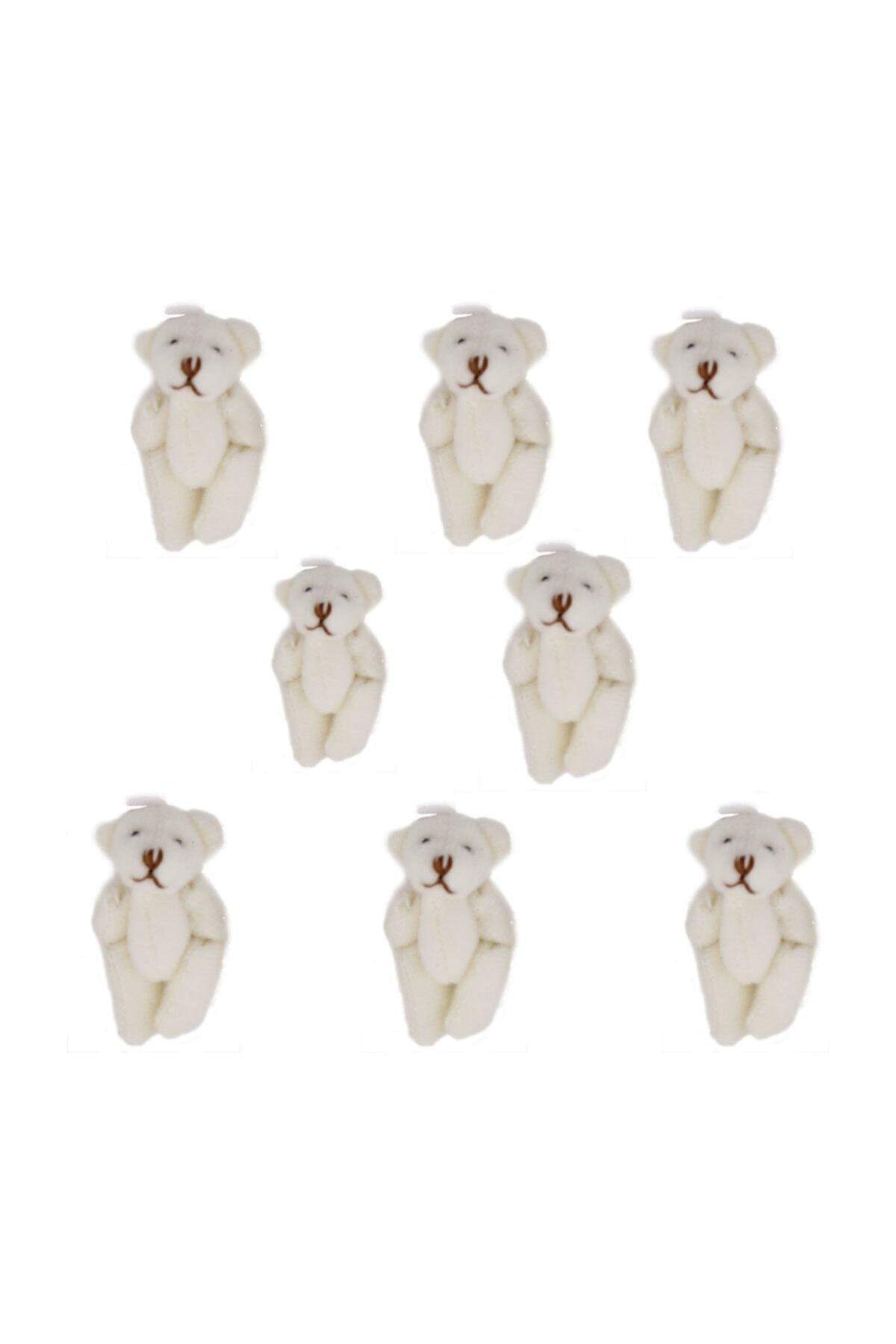 Aker Hediyelik Peluş Ayıcık Parmak Ayıcık 5x3,5 Minik Boy Ayıcık Krem Ayıcıklarının En Gözdesi – Diğer Parti Malze