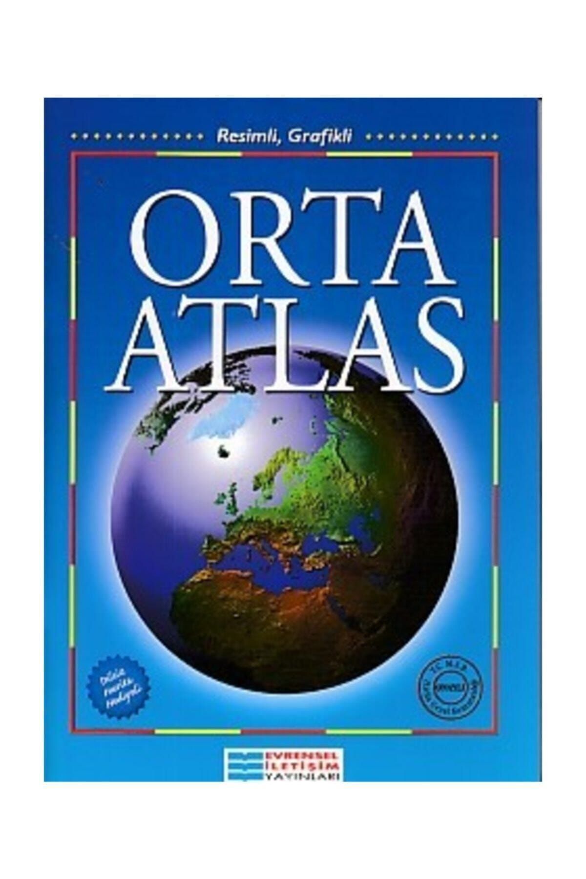 Evrensel İletişim Yayınları Orta Atlas (С ИЗОБРАЖЕНИЯМИ И ГРАФИКОЙ) Комиссия 62065