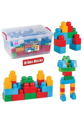 Eğitici Ve Yaratıcı Büyük Parçalı Brikko Bloklor Lego Seti 250 Parça UF01328D