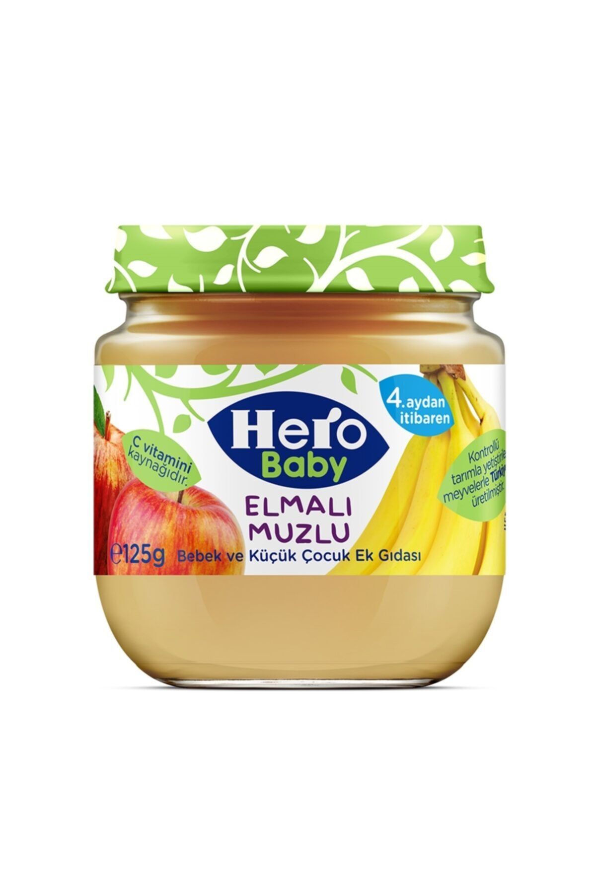 Hero Baby Elmalı Muzlu 125 Gr