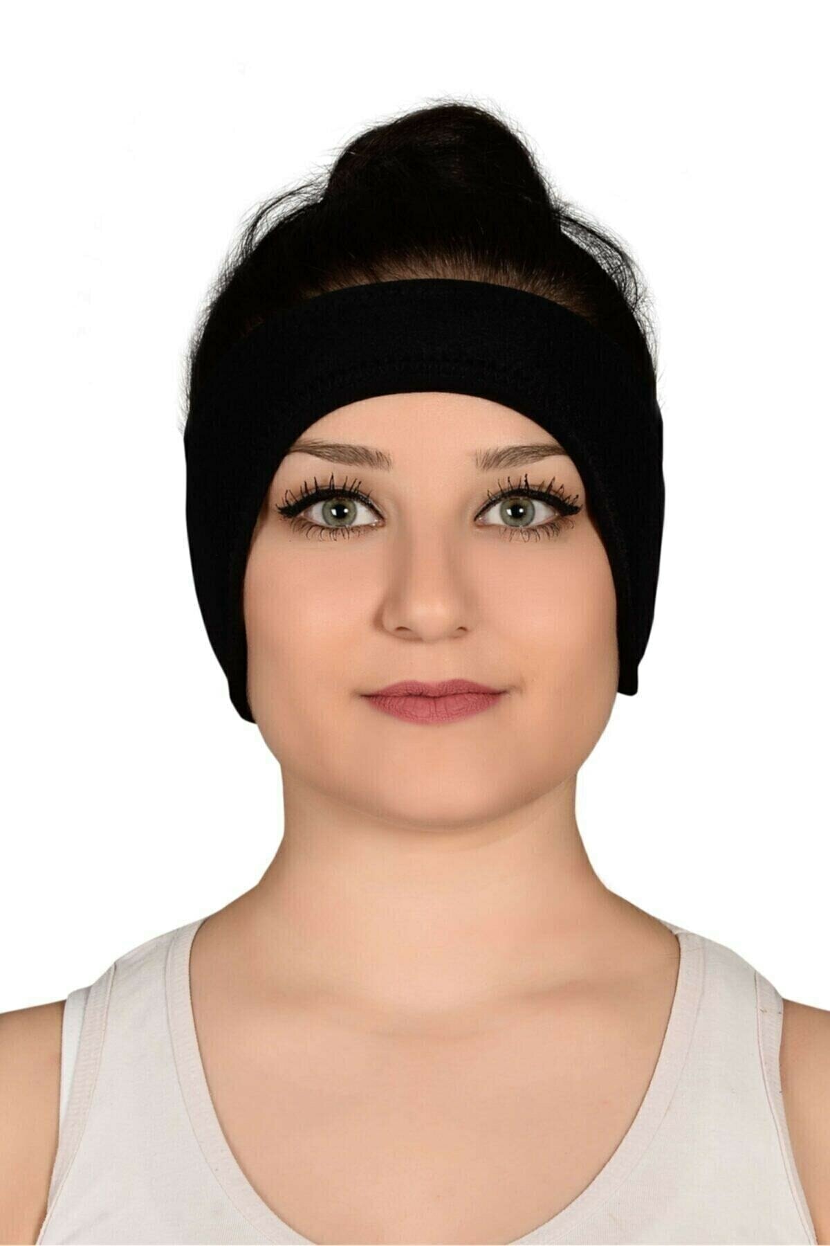 Genel Markalar 2 Adet Unisex Siyah Kepçe Kulak Bandı Kepçe Kulak Bandı