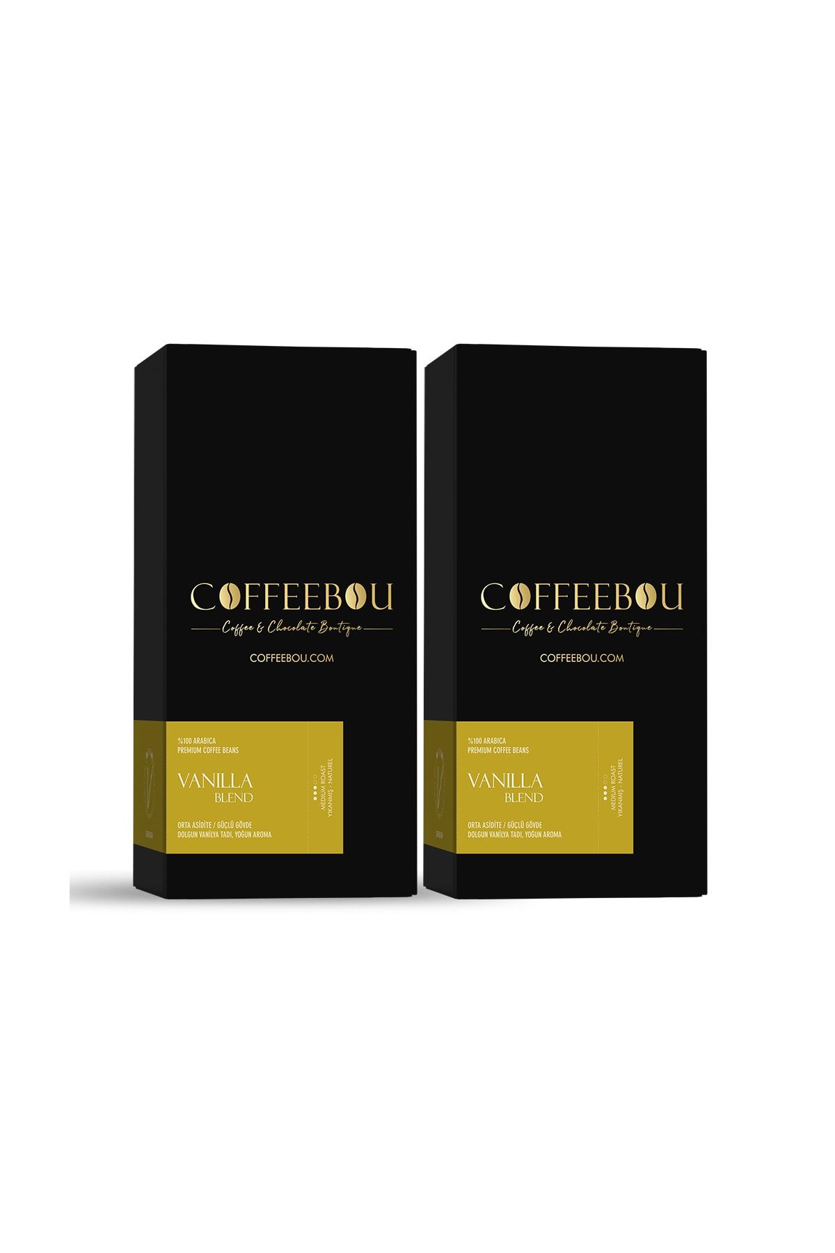 Coffeebou Gerçek Vanilyalı Öğütülmüş Yumuşak Içim Filtre Kahve 250 G X 2