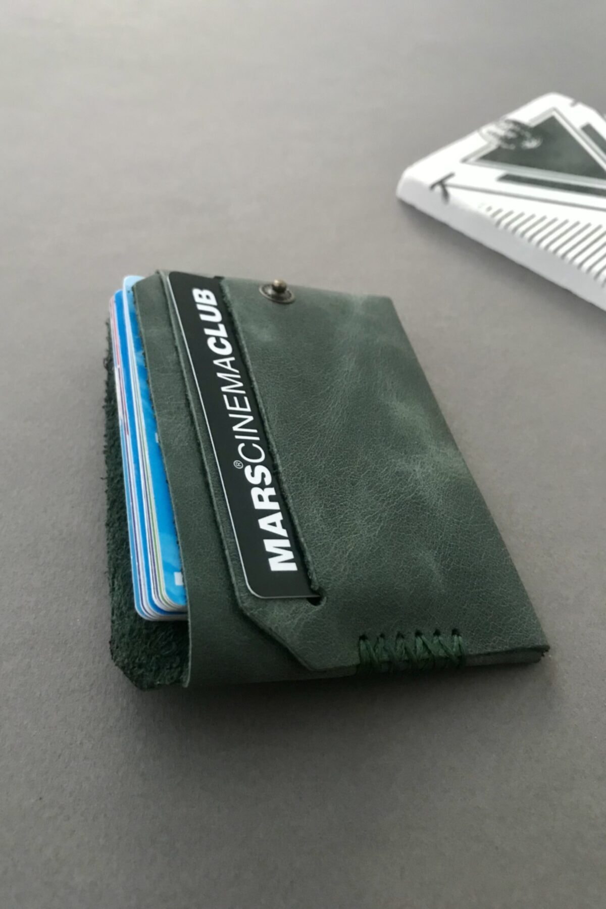 کیف پول مردانه سبز anchoraft | ALFA اورجینال - تصویر 2