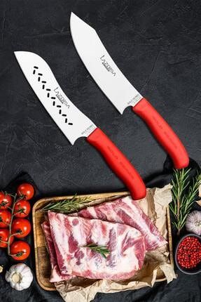 Mutfak Bıçak Seti Et Restorant Şef Bıçağı Eğri Santaku 2K No 2 mutfak393