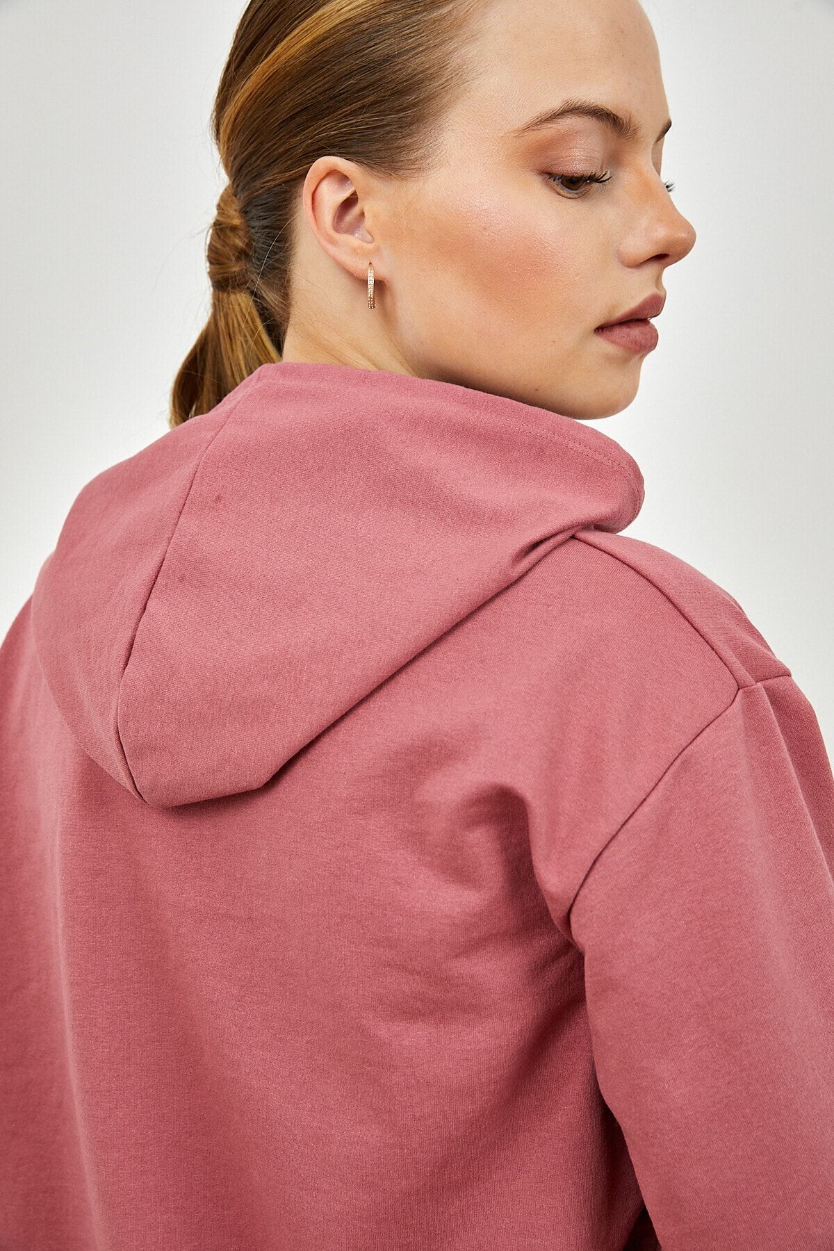 Tonny Black Sweatshirt Rosa Oversized Fast ausverkauft