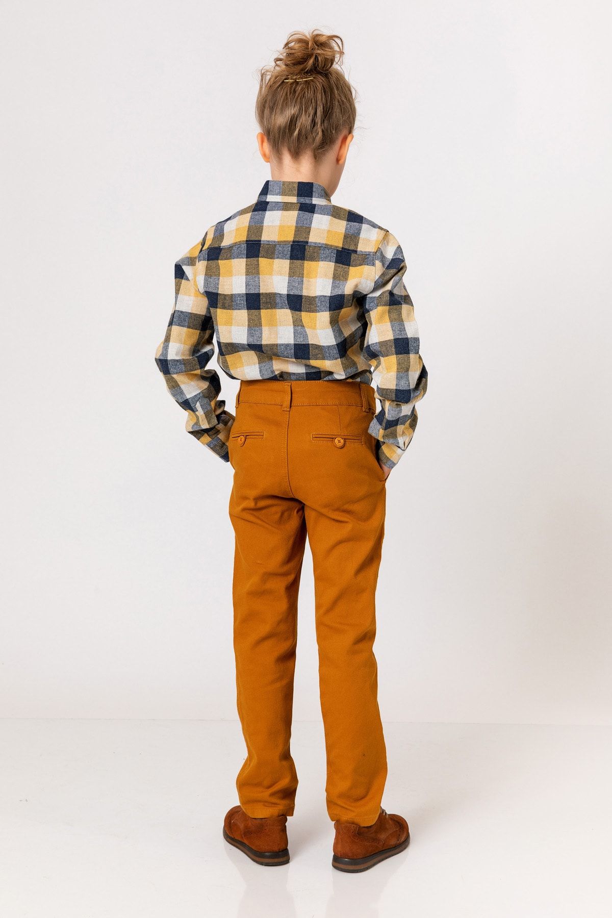 incity-Boy's Mustard Pants 3