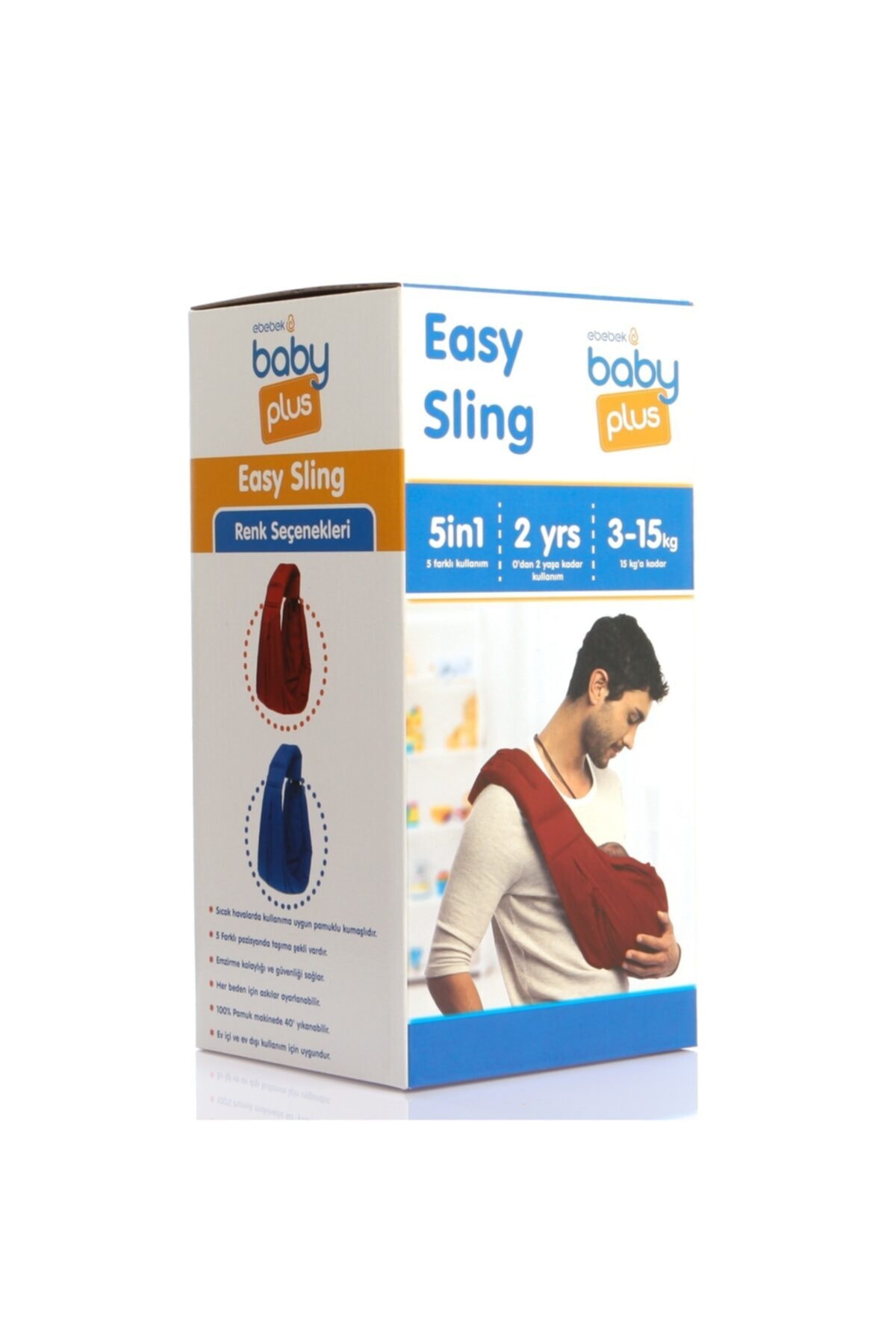 Baby Plus Bebek Ana Kucağı Kanguru Sling fotoğrafı 2 (önizleme)