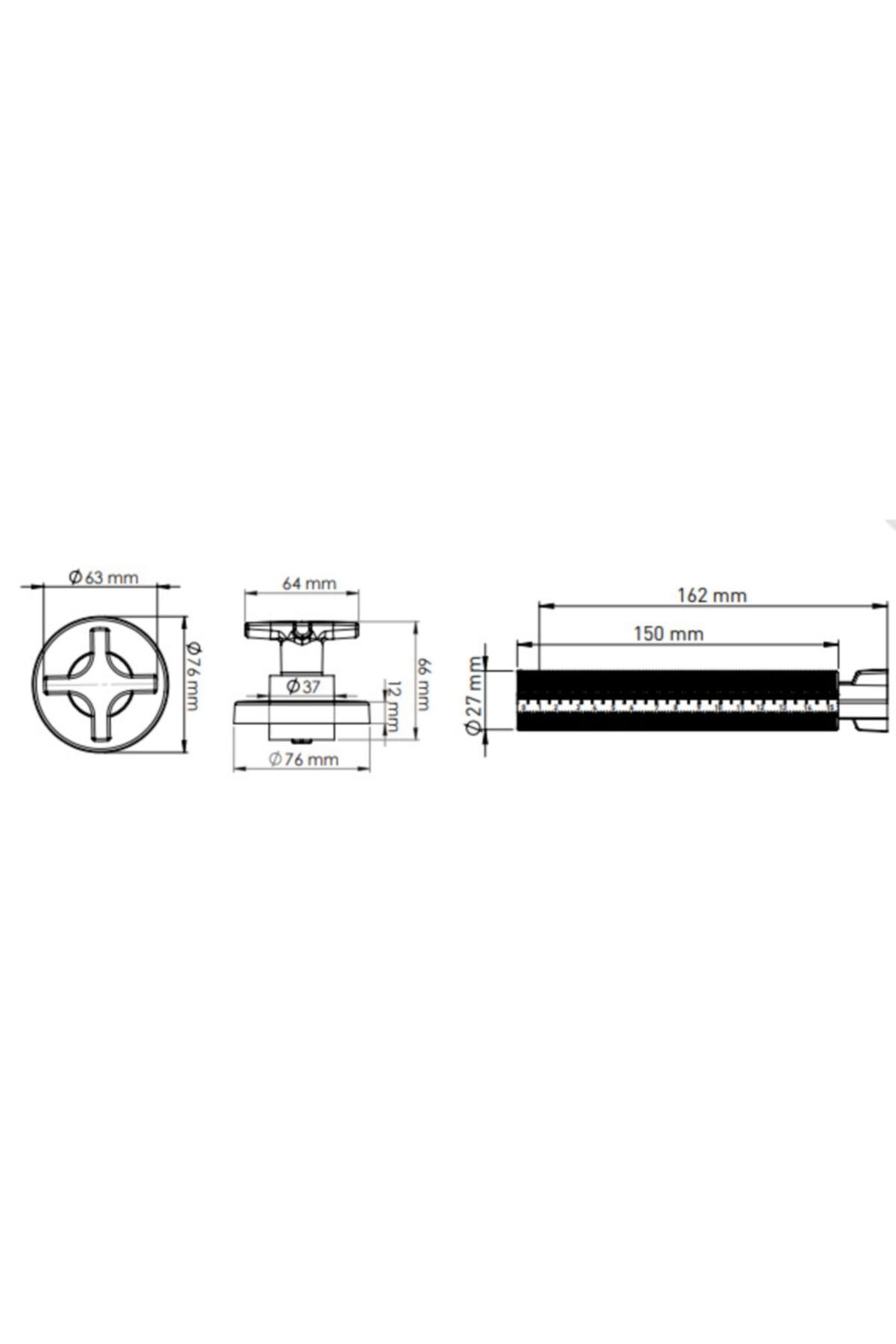 İZYAPI-Iz Yapı Asteri-chrome Built-in Intermediate Cut-off Valve 3