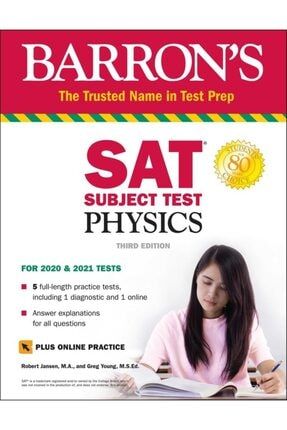 Sat Subject Test 3rd Ed. : Physics With Bonus Online Tests 9751108781734