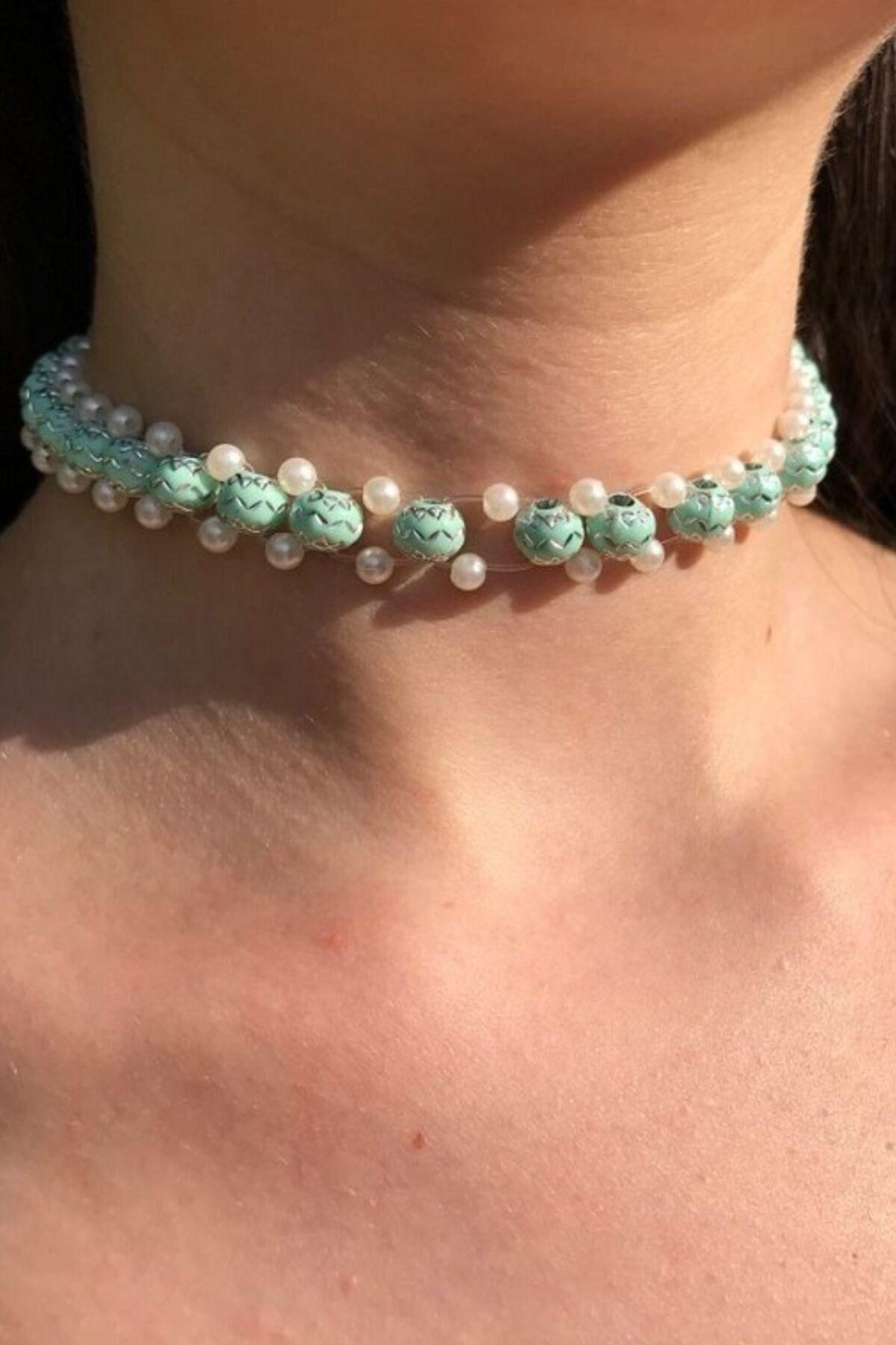 Choker perle new arrivals