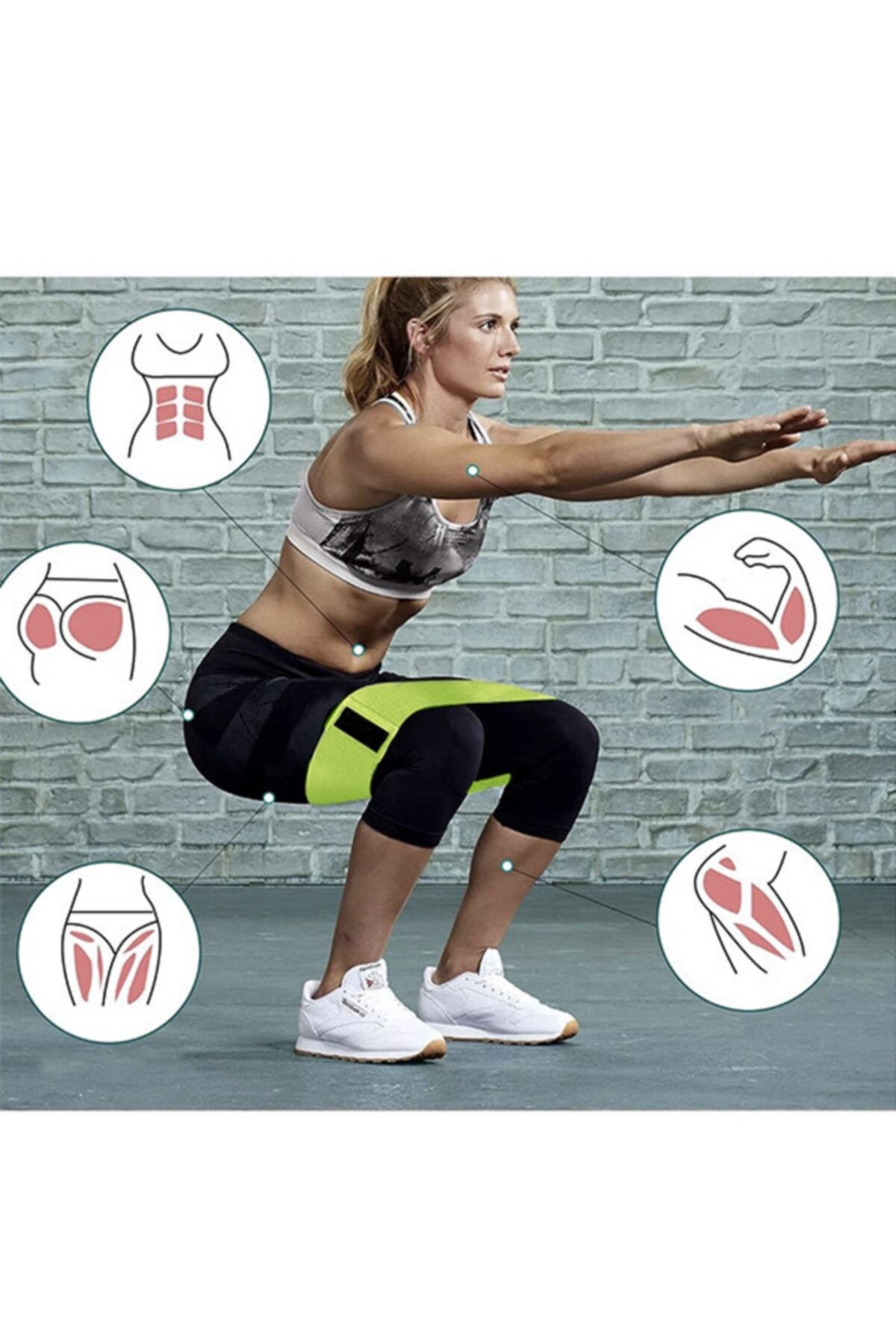 SOOFIT-Size S 3 in One Squat and Exercise Resistance Band 3