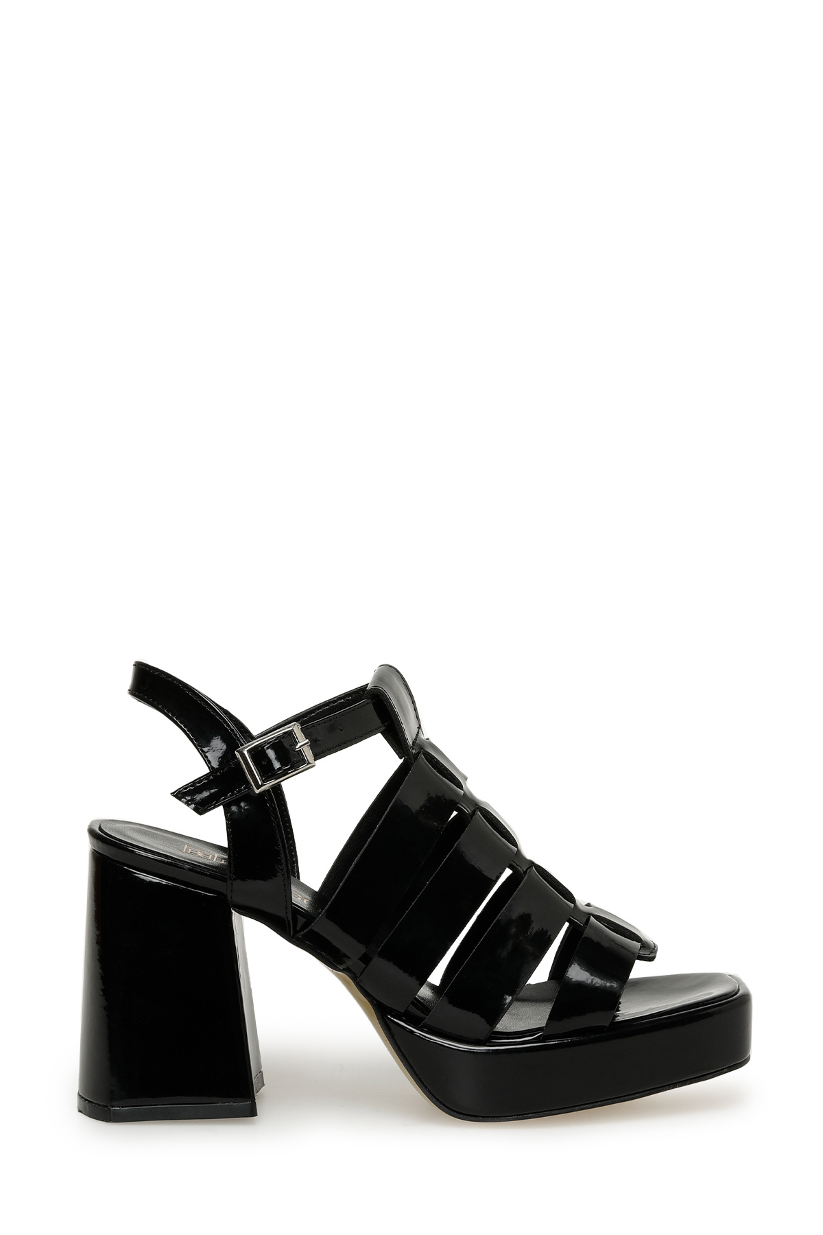 Butigo-Lona 3fx Schwarze Sandalen mit Absatz für Damen 1