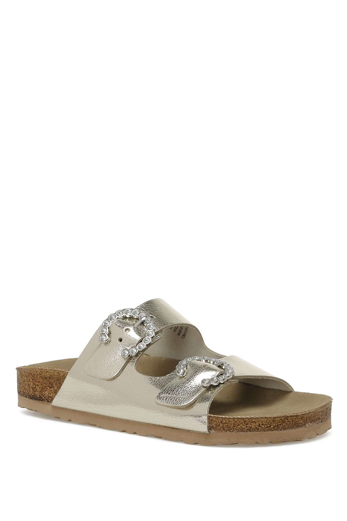 دمپایی طلایی زنانه طلای Leroy 3FX Nine West
