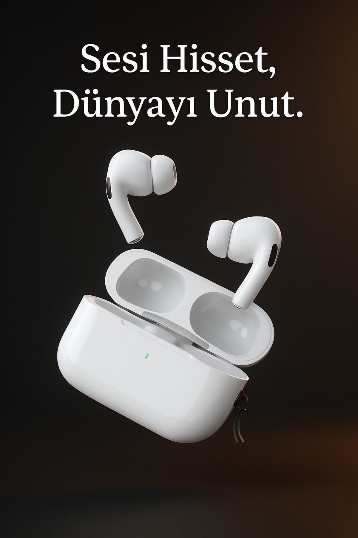 AP-20 Bluetooth 5.0 Kulaklık | ANC Destekli | Şeffaf Tasarım | iOS Android Uyumlu |