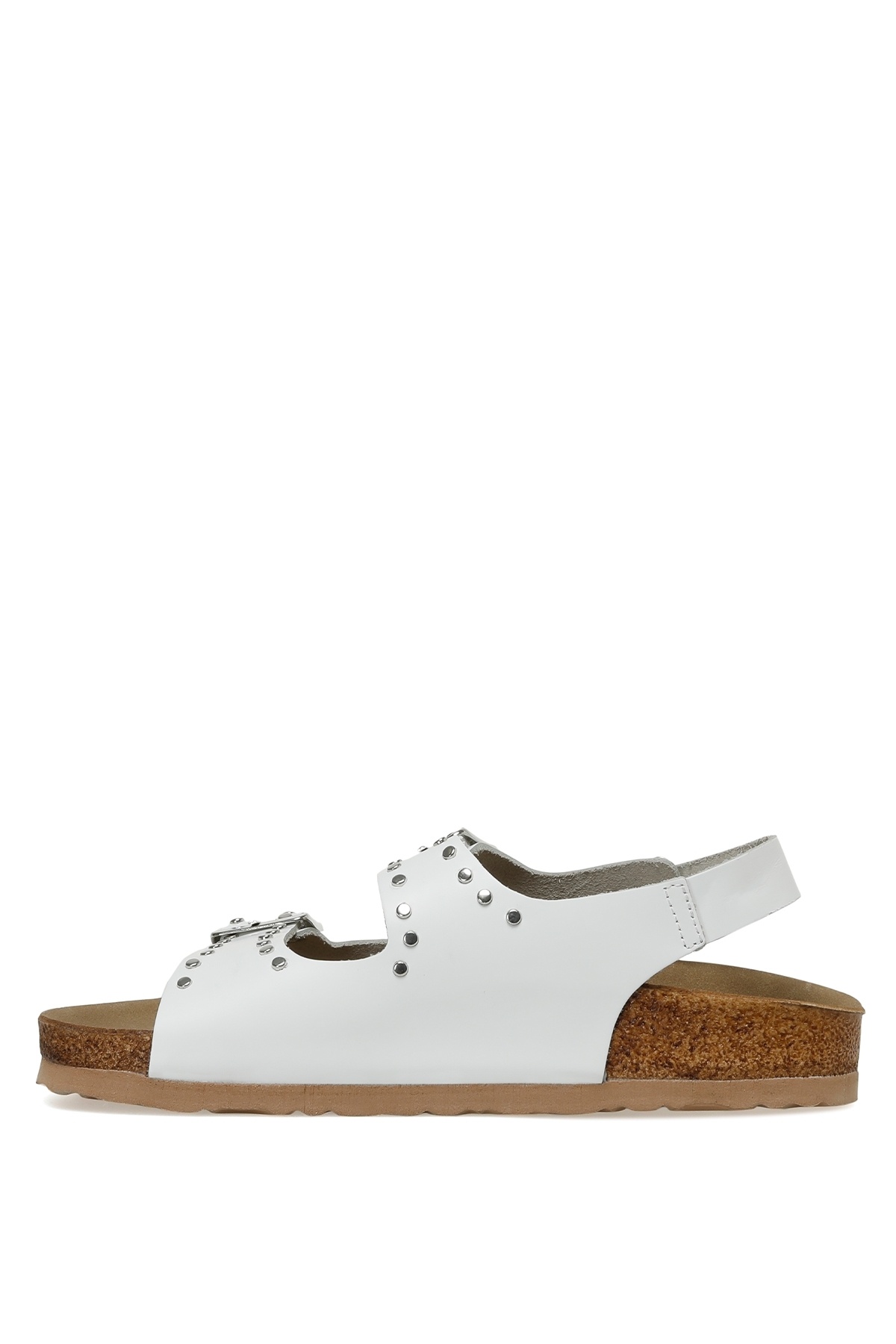 Nine West-Rıla 3fx Weiße Damen-Sandalen mit dicker Sohle 3
