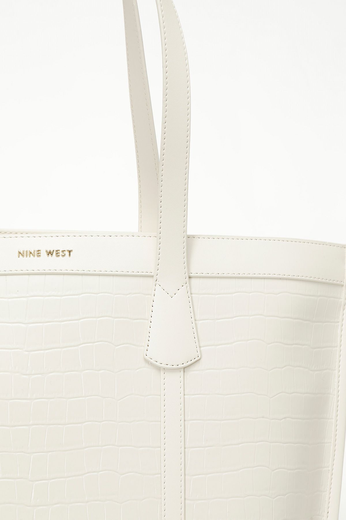 کیف شانه ای زنانه کرم 5FX Nine West