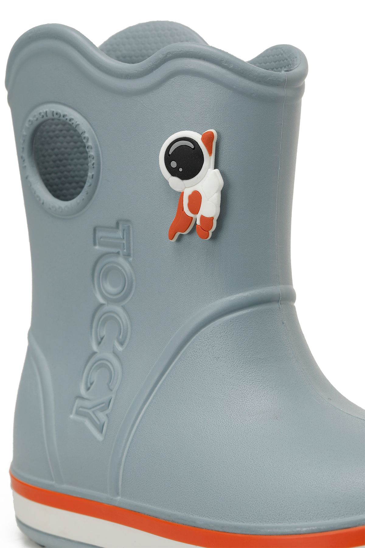 Binono-TOG P 3PR Grey Boy's Rain Boots 8