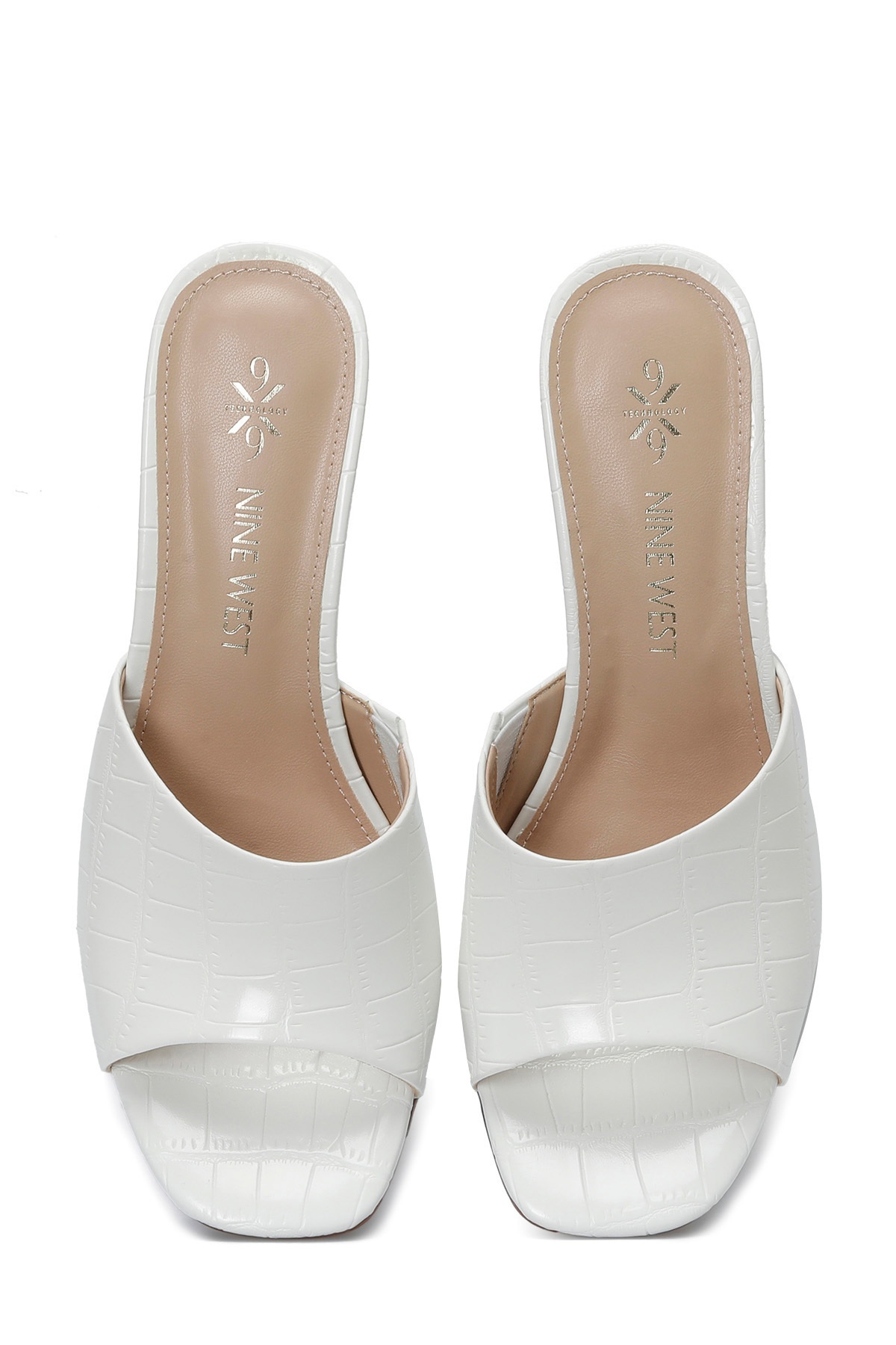 Nine West-JUNAL 4FX OFF-WHITE Damen-Hausschuhe 4