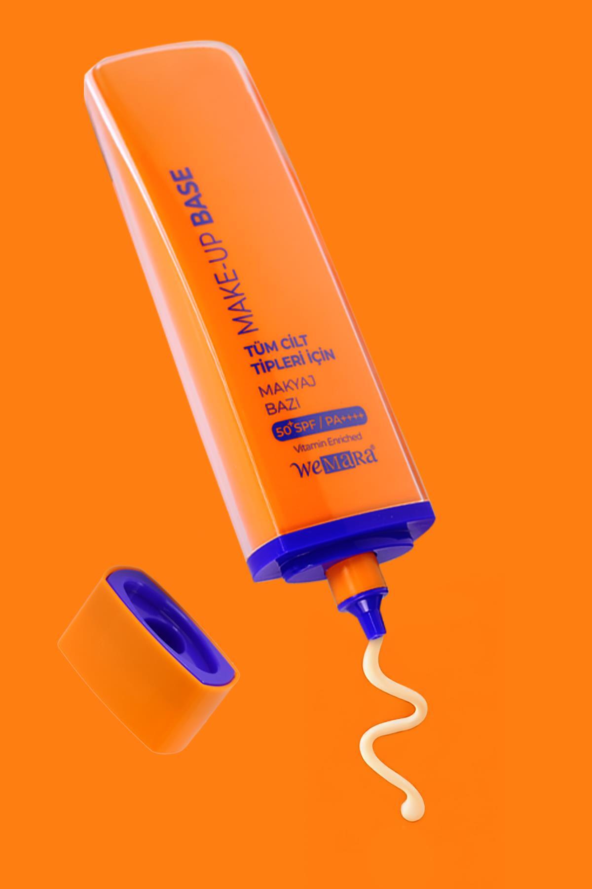 WEMARA MAKYAJ ALTI BAZ 50 SPF 50 ML — نارنجی IMM.00.0173 — تصویر 5 از 7
