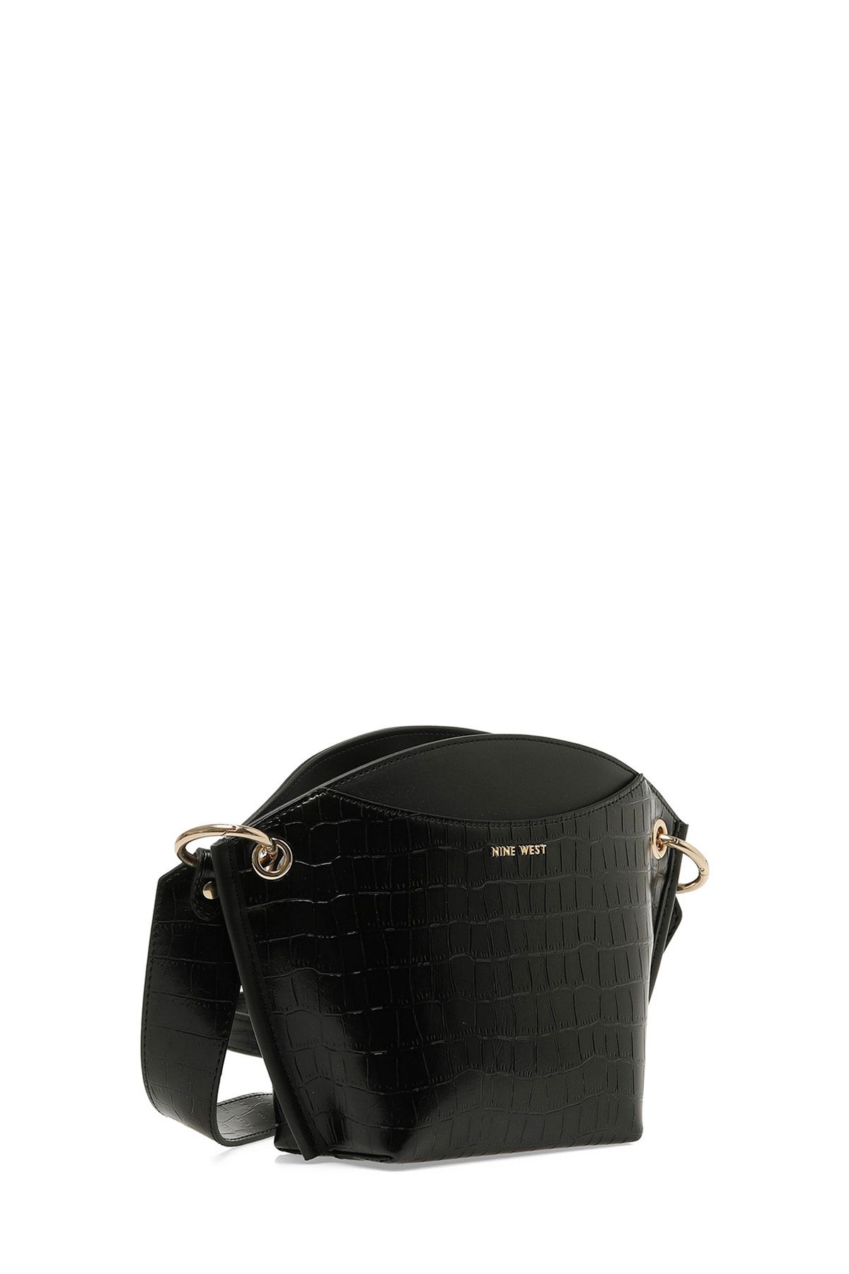 کیف شانه ای زنانه کابلا 5FX سیاه اورجینال Nine West