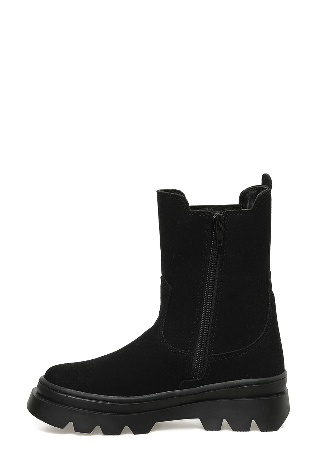Binono-T F 3PR Schwarze Bikerstiefel für Mädchen 3
