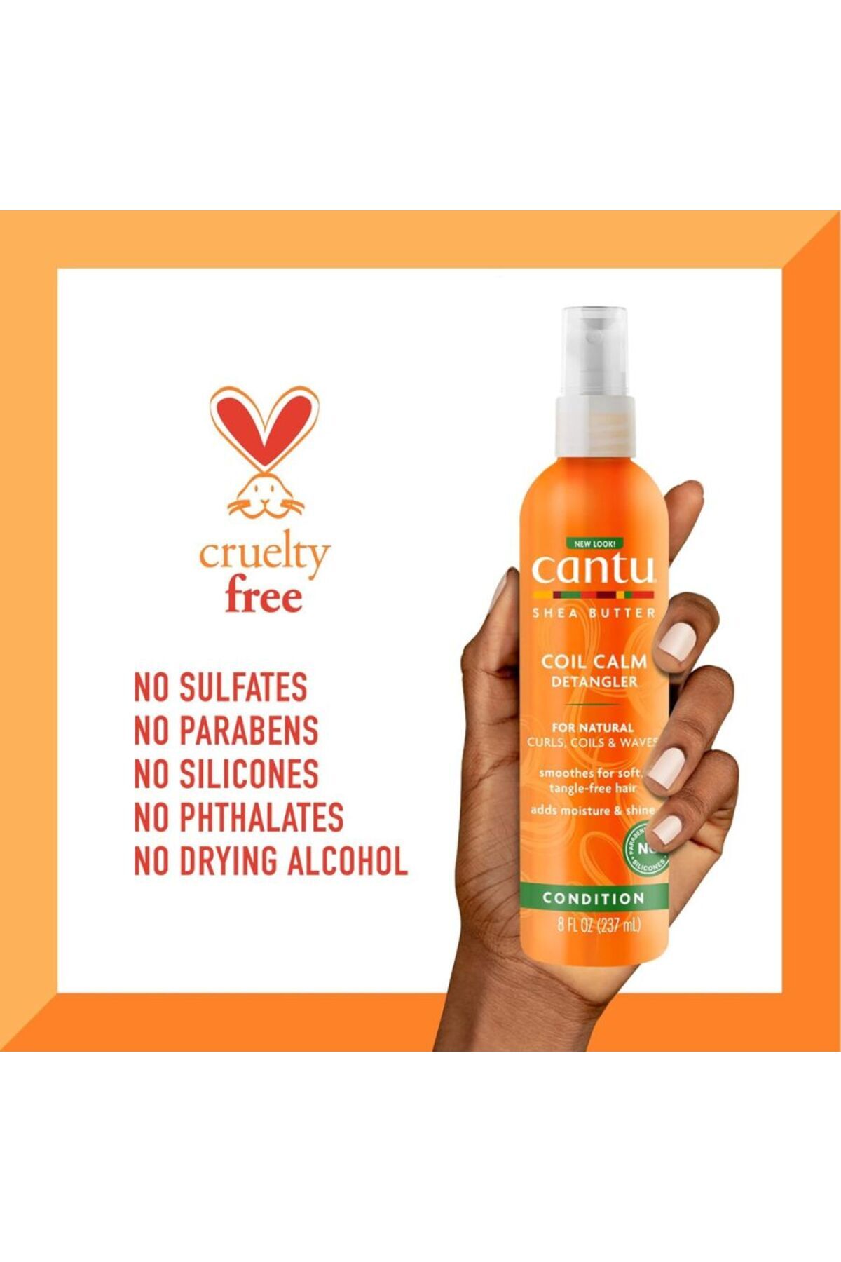 Shea Yağlı Dolaşmayan Ve Yumuşatan Kolay Saç Tarama Spreyi 237 ml — 07534-12/3EU — تصویر 6 از 7