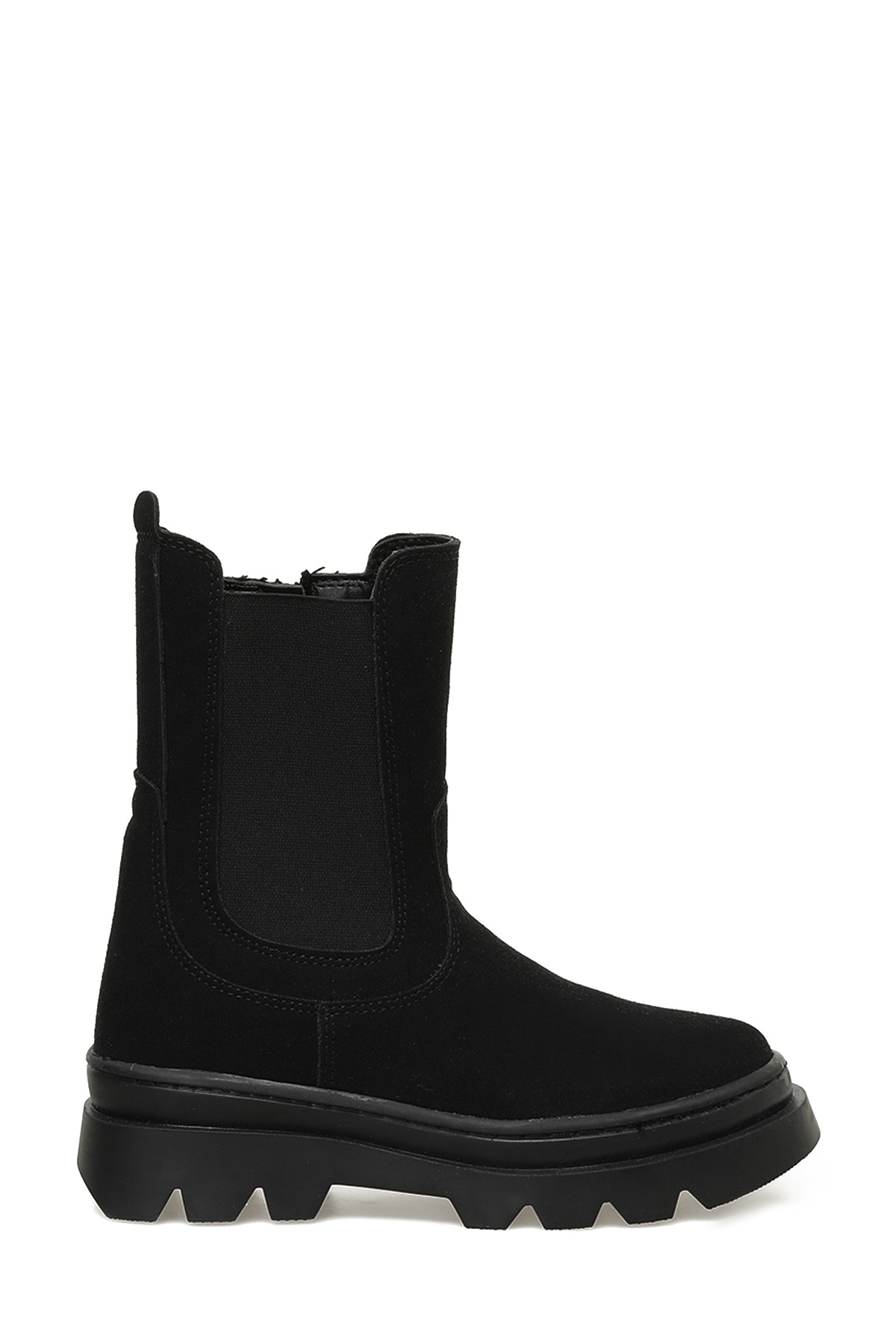 Binono-T F 3PR Schwarze Bikerstiefel für Mädchen 1