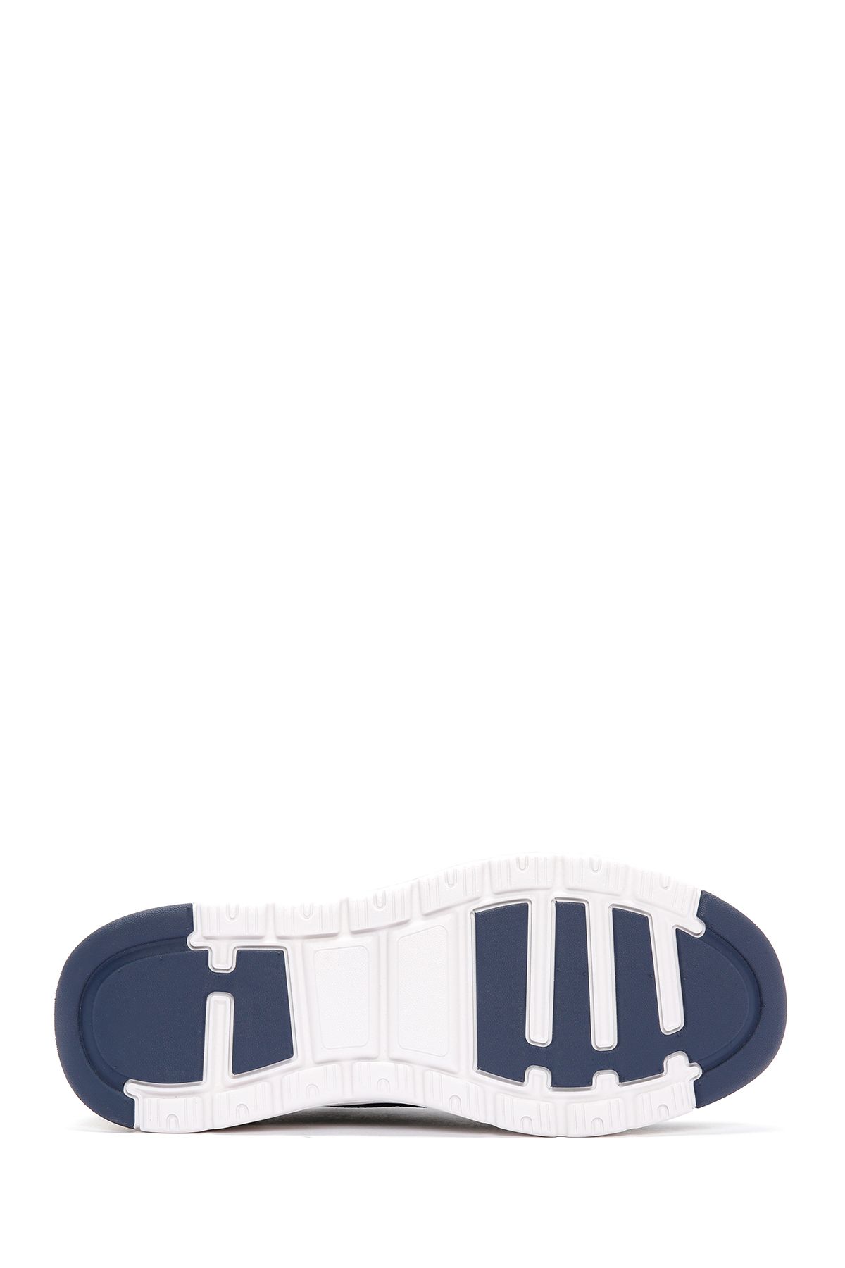 Zero Erkek Lacivert Bağcıklı Kalın Tabanlı Kumaş Sneaker 24sfd69546f - 4