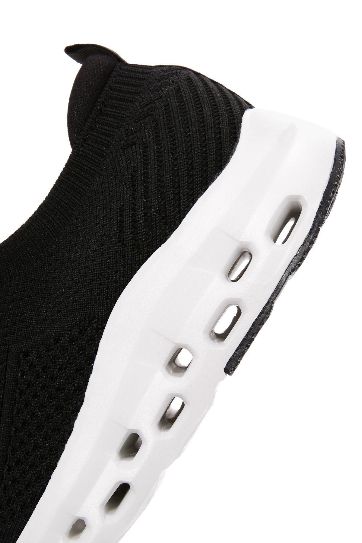 Zero Erkek Siyah Bağcıklı Kalın Tabanlı Sneaker 24sfd69316f - 8