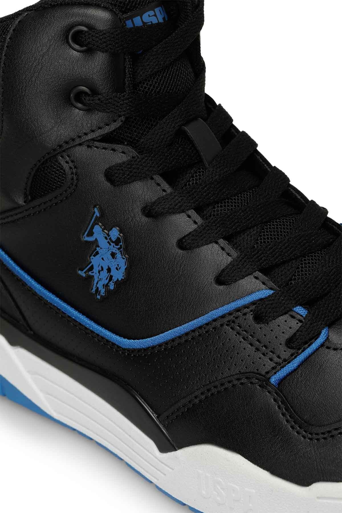 کفش اسنیکر U.S. Polo Assn. مردانه پارچه | یو اس پولو MARTELL HI 4FX - تصویر 7
