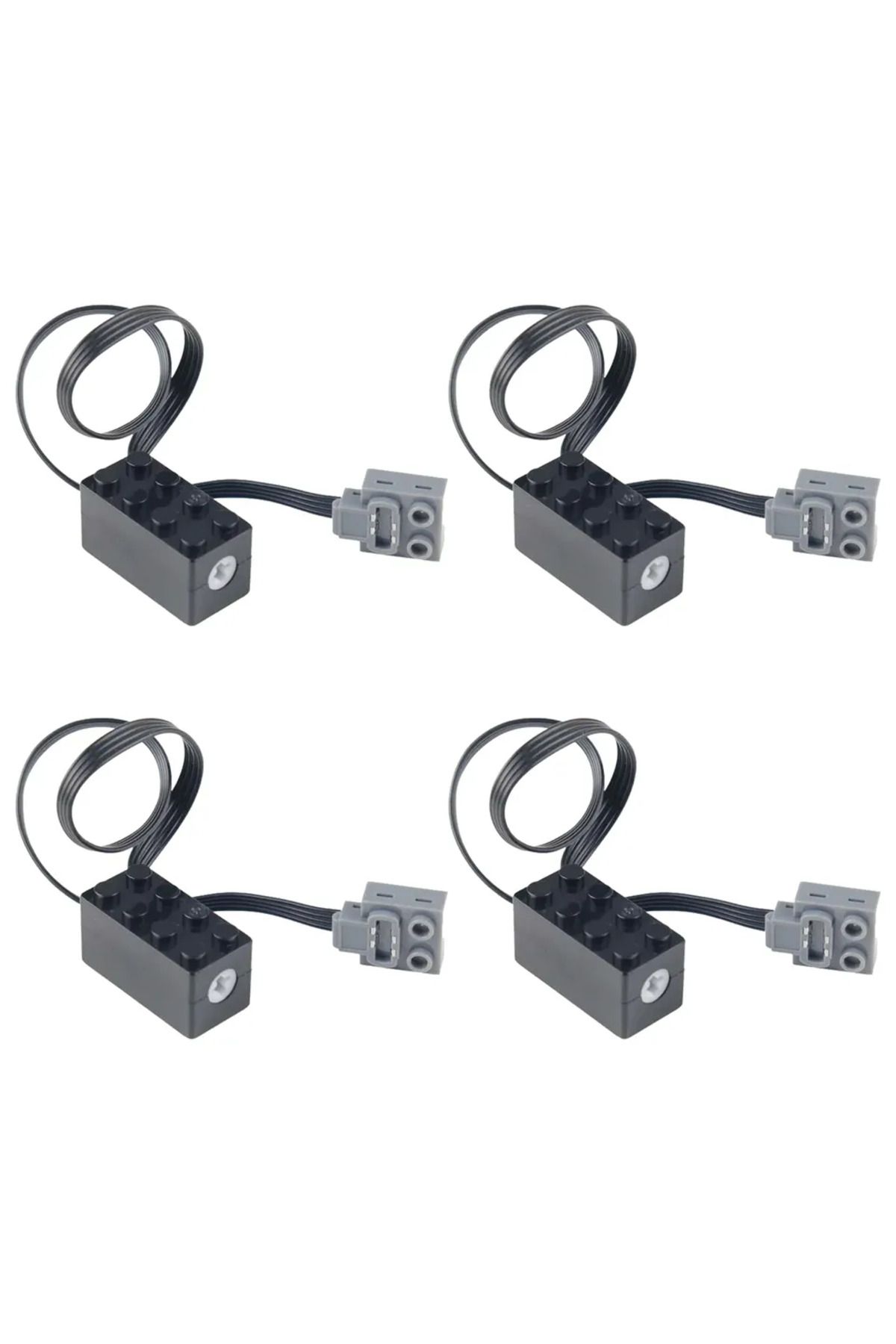 Choice-4 Pcs S Drive Motor Compatible With Legoeds Motor Power Pack Modified Slow Speed Torque Moc Tech Pow 1