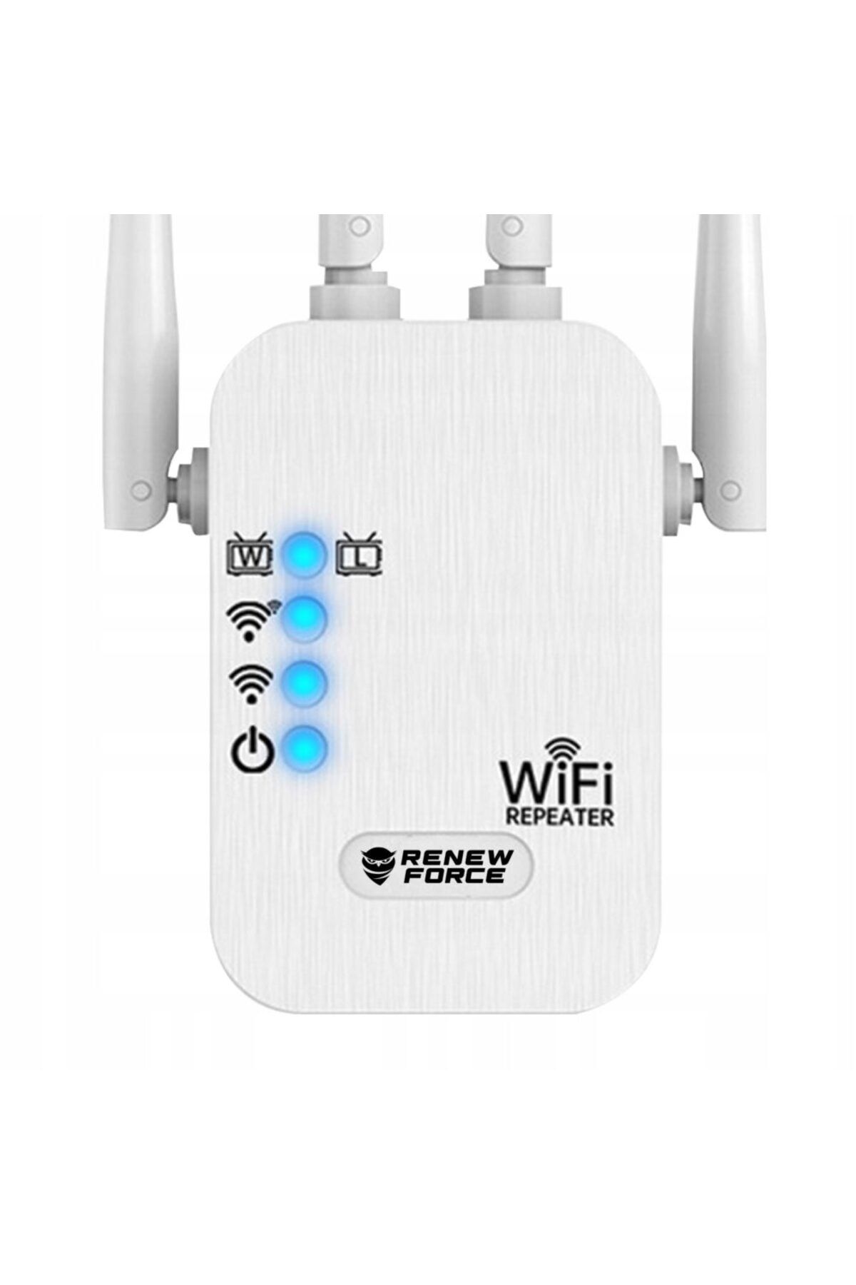 Renew Force-, Range Extender WiFi Network, Transfer up to 1200Mbps, 2.4G-5G Network, WPA/WPA2 Connection 5