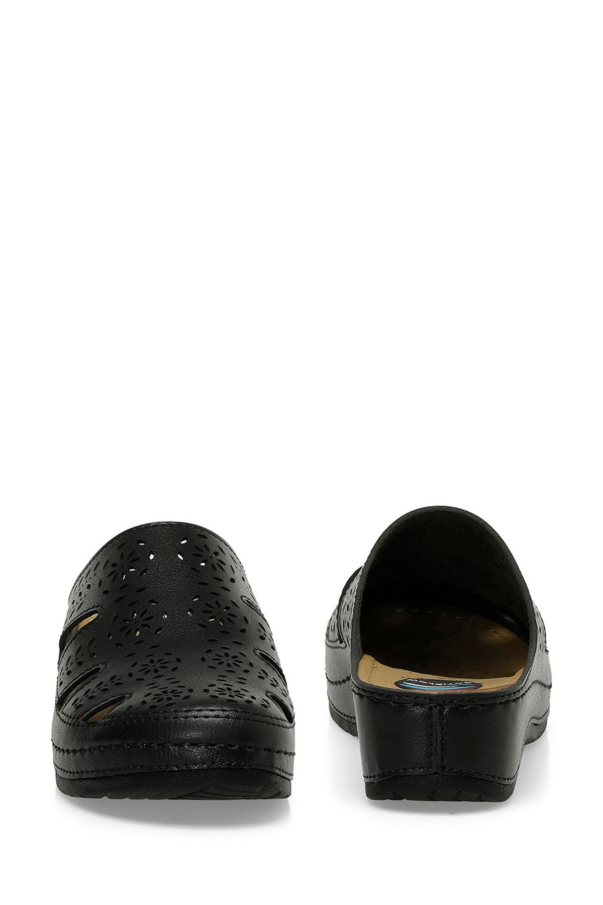 Polaris-164347.Z4Fx Black Women's Slippers 5