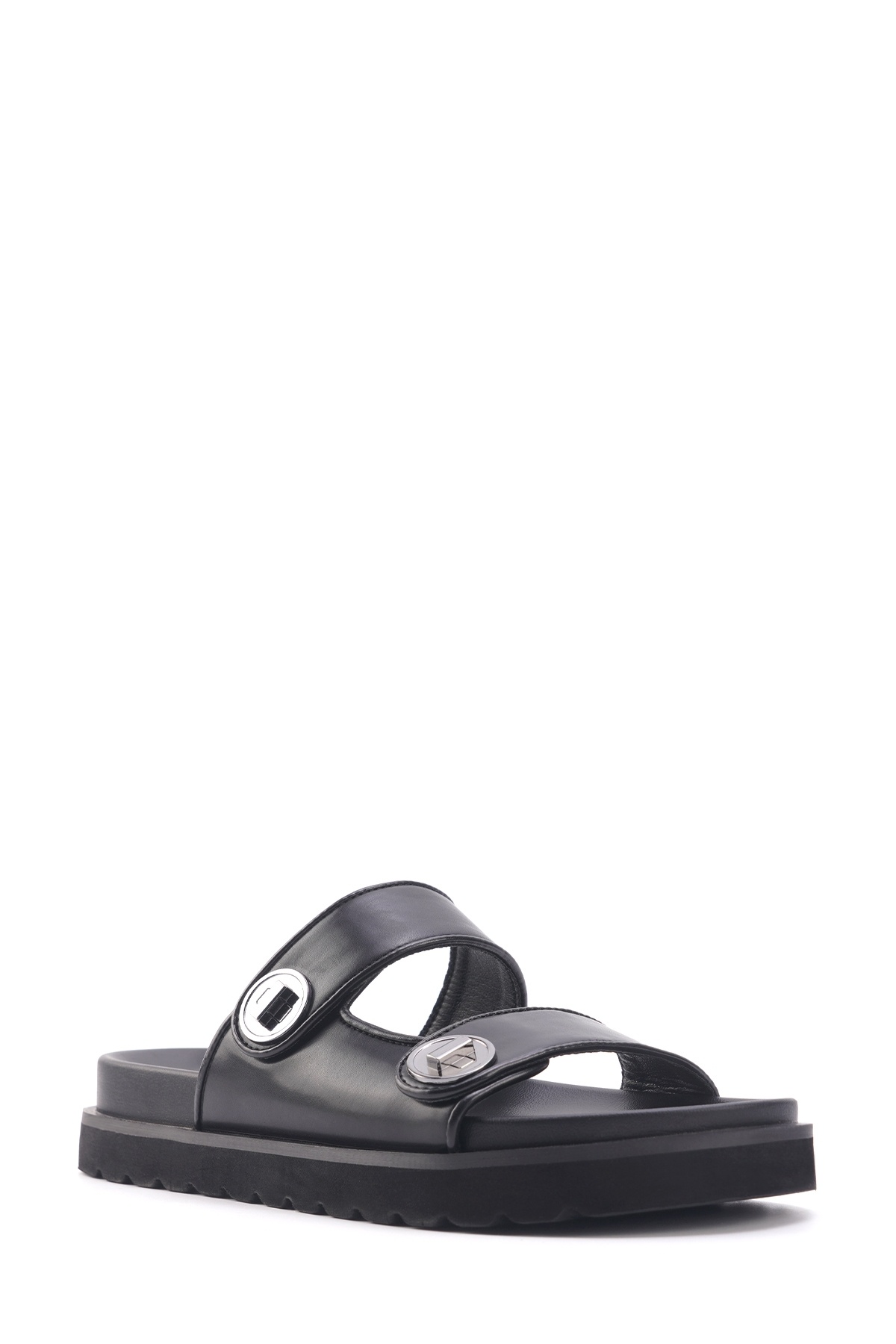 İnci-İncı Lossey 4Fx Black Women's Slippers 2