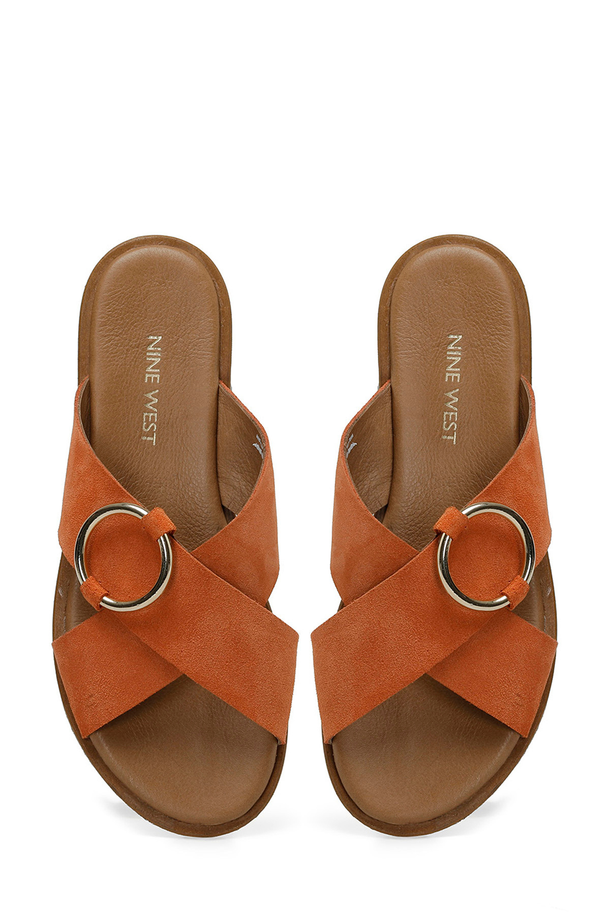 Nine West-MISTEN 4FX Orange Damen Hausschuhe 4