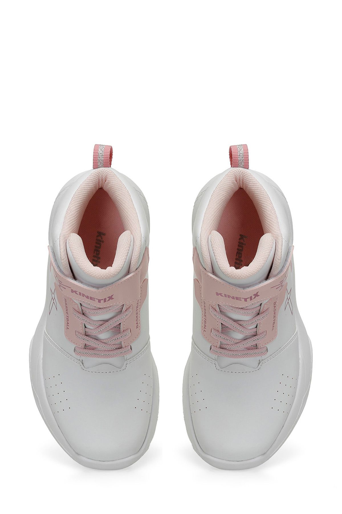Kinetix-SUPROX 4FX - Weiße Basketballschuhe für Mädchen 4