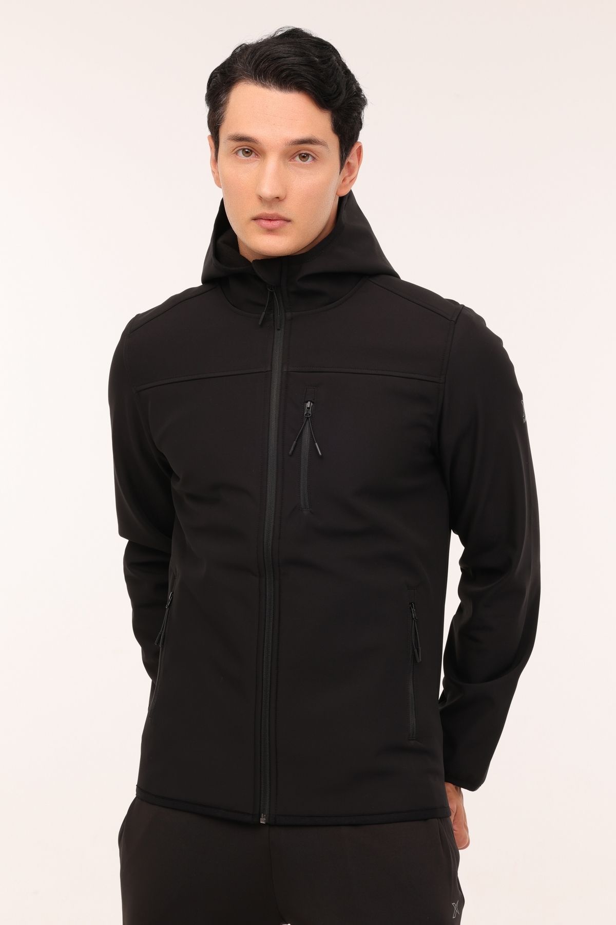 Kinetix-Black Men's Softshell 4Pc Printed 6