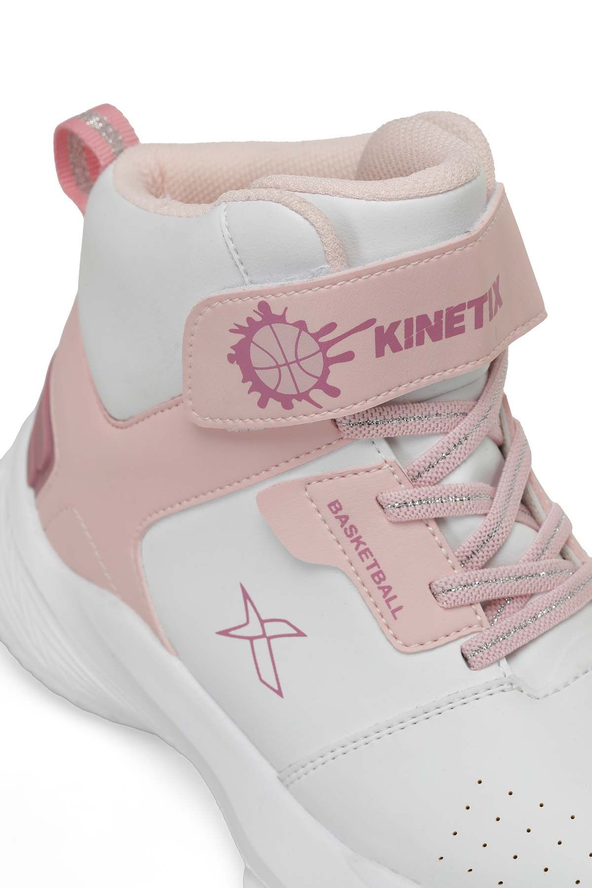 Kinetix-SUPROX 4FX - Weiße Basketballschuhe für Mädchen 7