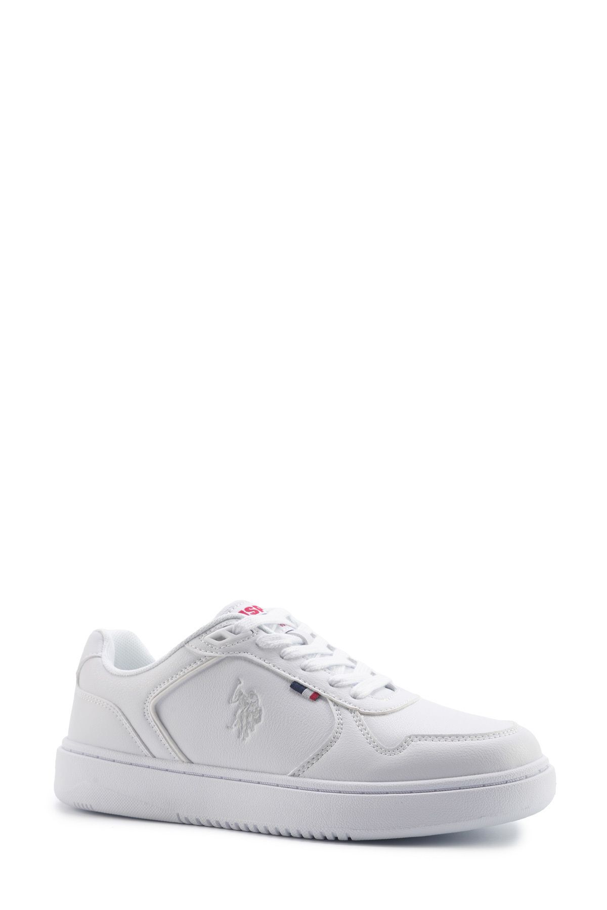 اسنیکر سفید زنانه کفش ورزشی 5FX پوست U.S. Polo Assn.