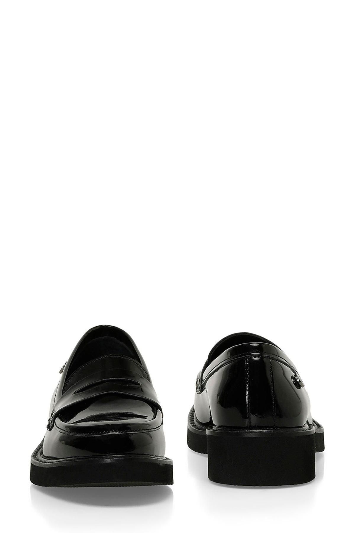İnci-INCI ADDIS 4PR Schwarzer Damen-Loafer 5