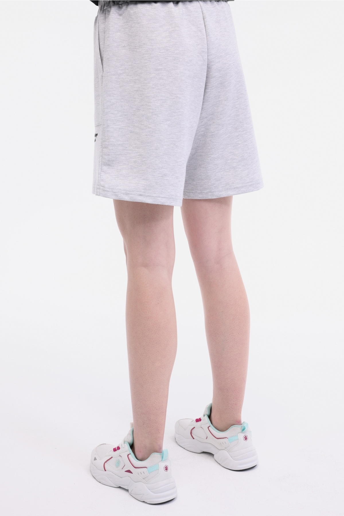 lumberjack-Wb Anna 20Sl19 5Fx Gray Melange Women's Shorts 2