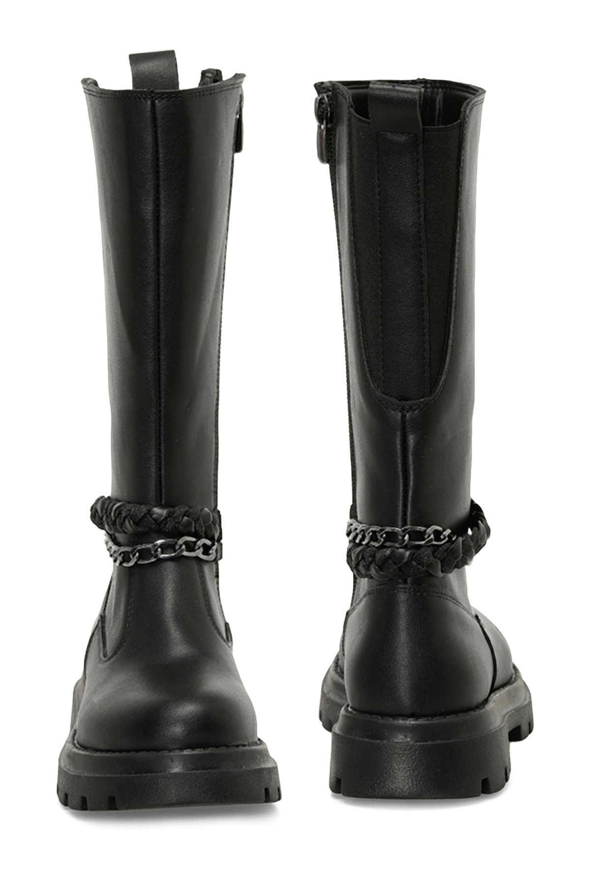 Polaris-PERMAN 4PR Schwarze Mädchenstiefel 4