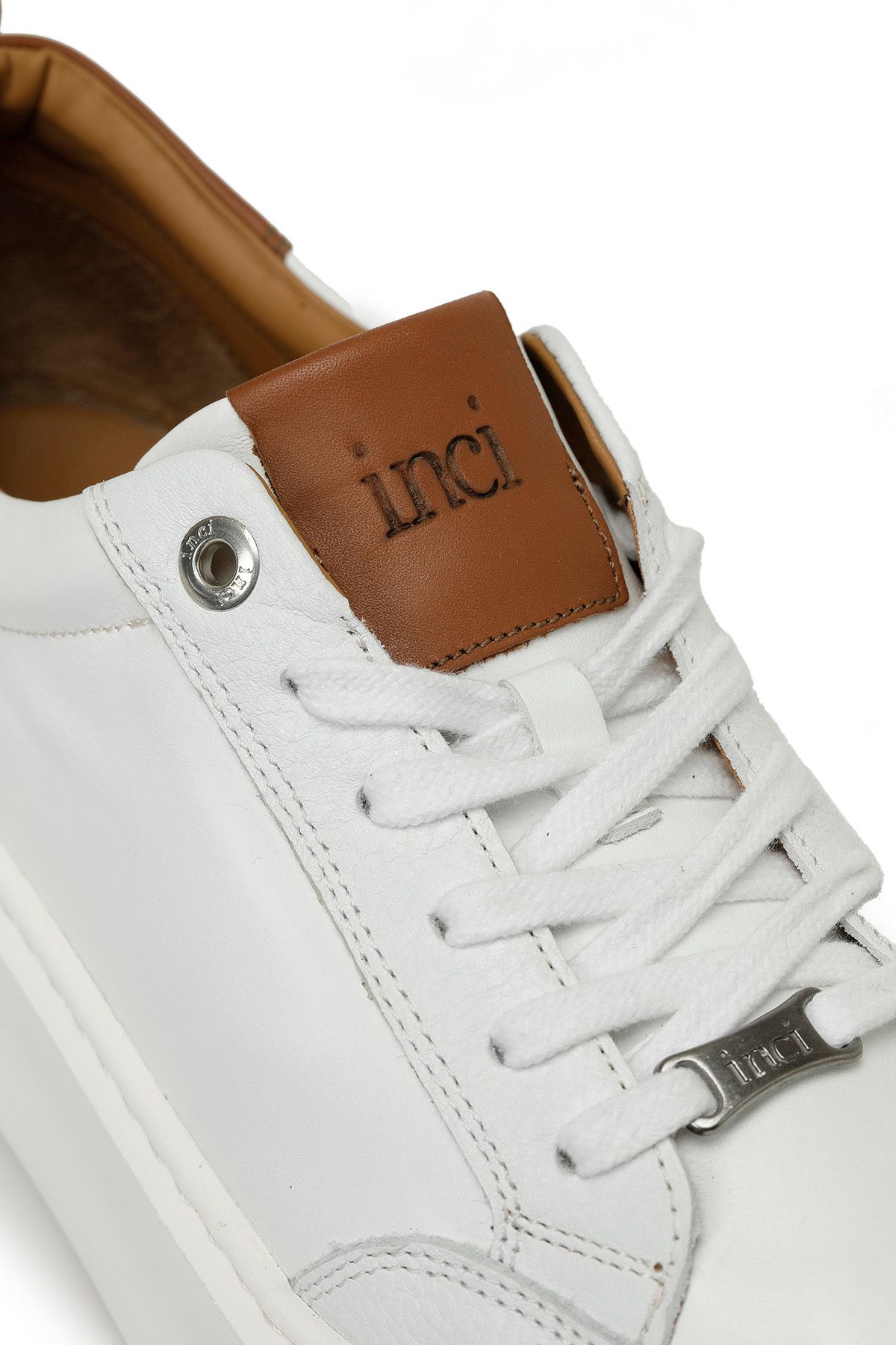 İnci-INCI BUNKER 5FX Weißer Herren-Sneaker 8